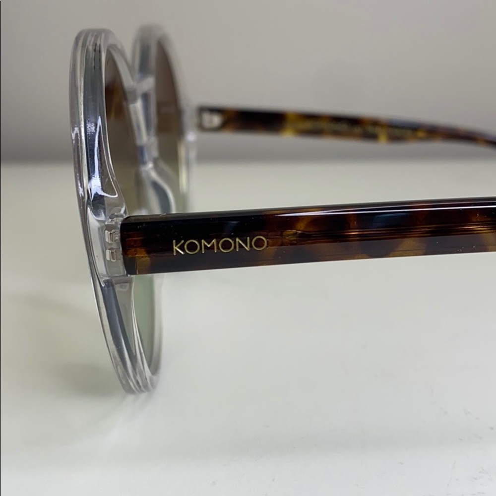 Komono Sunglasses Coco Clear New round oversized - Picture 10 of 16